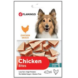 Flamingo Chicken Bites Tavuklu ve Balıklı Köpek Ödülü 85 GR