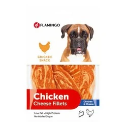 Flamingo Chicken Cheese Tavuk Ve Peynirli Fileto Köpek Ödülü 85 gr