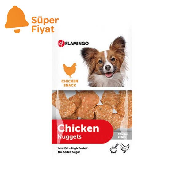 Flamingo Chicken Tavuklu ve Pirinçli Rulo Köpek Ödülü 85 Gr - 1