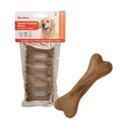 Flamingo Duetto Twisted Tavuk Ve Peynirli Köpek Çiğneme Kemiği 100 gr