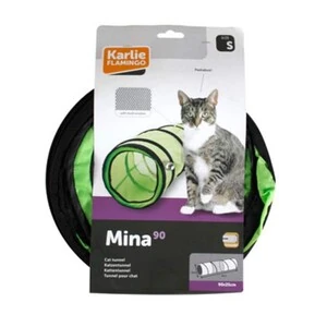 Flamingo Fileli Kedi Tüneli Kedi Oyuncağı 90 cm