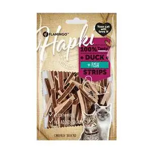 Flamingo Hapki Ördek ve Morina Şerit Kedi Ödülü 85 Gr