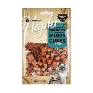 Flamingo Hapki Somonlu Küp Şeklinde Kedi Ödülü 85 Gr