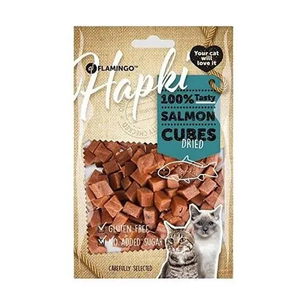 Flamingo Hapki Somonlu Küp Şeklinde Kedi Ödülü 85 Gr - 1