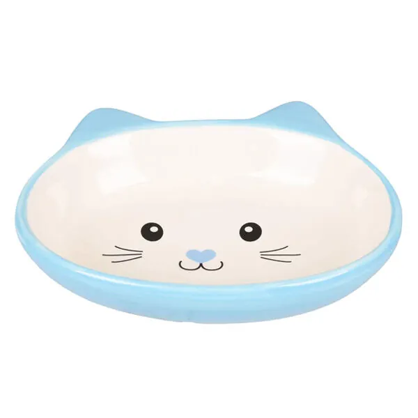 Flamingo Isa Seramik Mama Kabı Mavi 170 ml 14 cm - 1