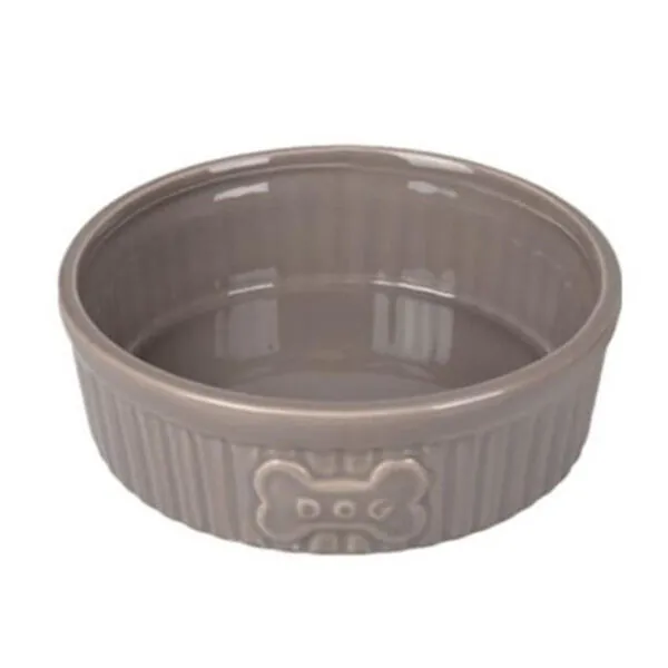 Flamingo Mabel Seramik Mama Kabı Kahverengi 640 ml 28 cm - 1