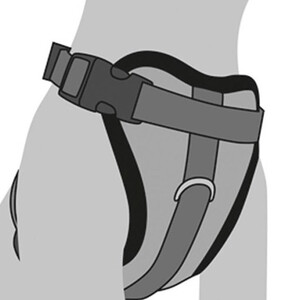 Flamingo Milou Köpek Göğüs Tasması L (50-65 cm) Gri - 2