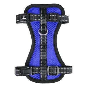 Flamingo Milou Köpek Göğüs Tasması L (50-65 cm) Mavi - 2