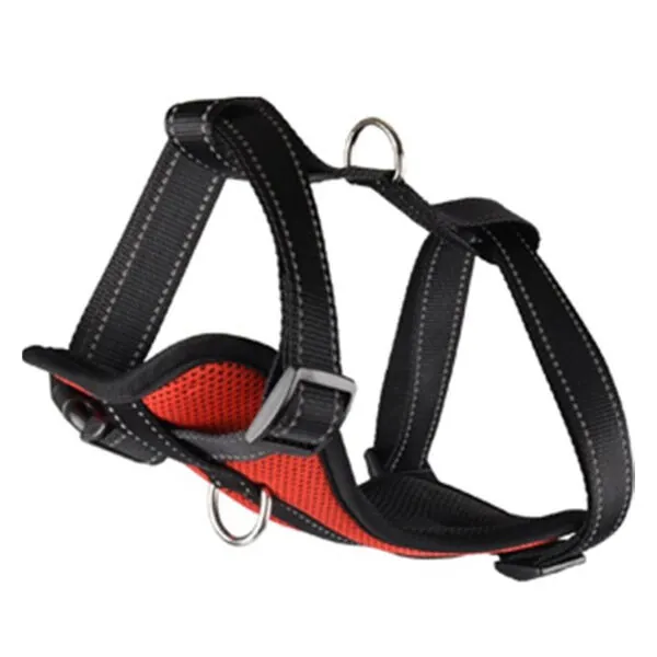 Flamingo Milou Köpek Göğüs Tasması M (40-55 cm) Kırmızı - 1