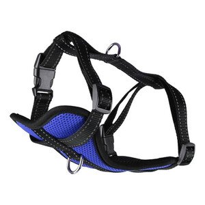 Flamingo Milou Köpek Göğüs Tasması M (40-55 cm) Mavi