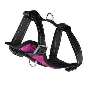 Flamingo Milou Köpek Göğüs Tasması S (30-45 cm) Fuşya