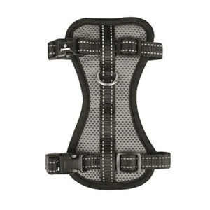 Flamingo Milou Köpek Göğüs Tasması S (30-45 cm) Gri - 2