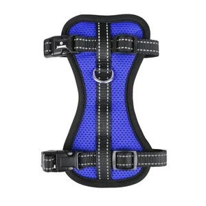 Flamingo Milou Köpek Göğüs Tasması S (30-45 cm) Mavi - 2