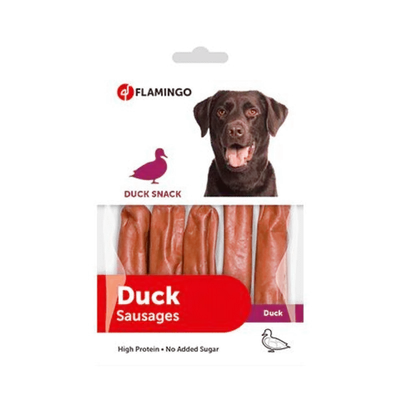Flamingo Ördekli Sosis Köpek Ödülü 85 gr - 1