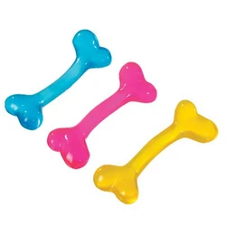 Flamingo Renkli Köpek Kemiği 15 Cm