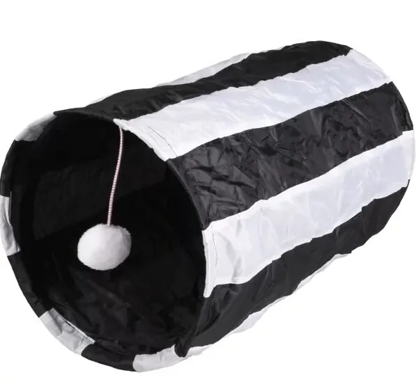 Flamingo Silindir Kedi Tüneli Kedi Oyuncağı 25x50 cm - 1