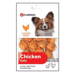 Flamingo Tavuk Ve Pirinçli Top Köpek Ödülü 75 Gr