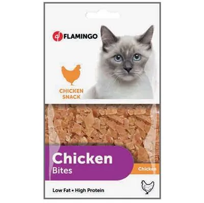 Flamingo Tavuklu Yumuşak Küp Kedi Ödülü 85 GR - 1