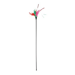 Flamingo Tüylü Kedi Oltası 48 Cm