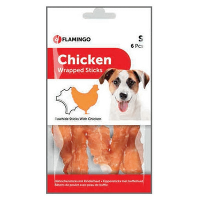 Flamingo Wrap Et Sargılı Köpek Ödül Çubuk 6 lı 70 Gr - 1