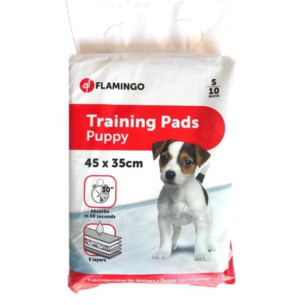 Flamingo Yavru Köpek Tuvalet Eğitim Pedi S 10 Adet 45x35 cm - 1