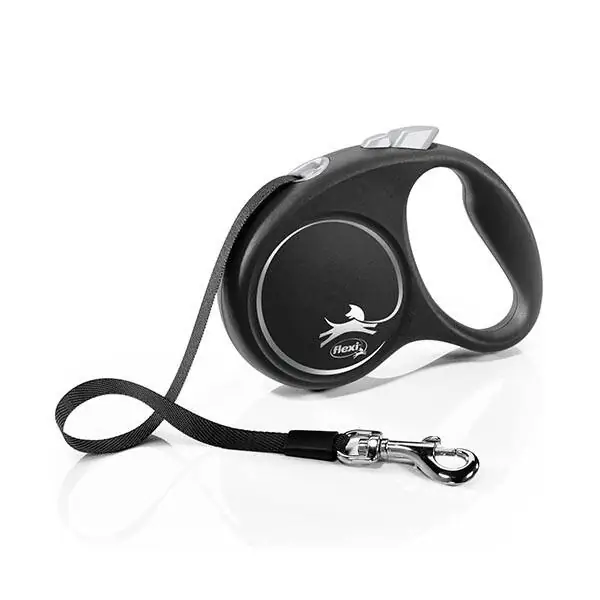 Flexi BLACK DESING 5M SERIT S SIYAH - 1