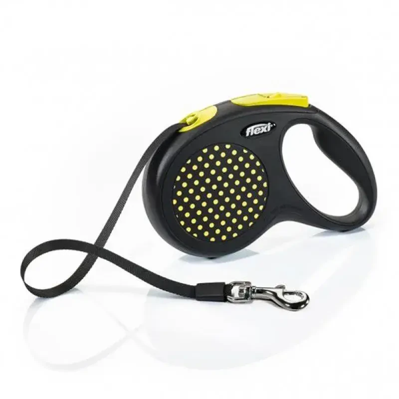 Flexi Design Otomatik Şerit Gezdirme Small 5 Mt - Sarı