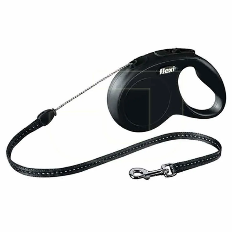 Flexi New Classic 5M ip Otomatik Tasma-M - Siyah - 2