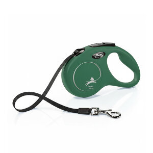 Flexi New Classic L Beden Yeşil 5MT Şerit Tasma