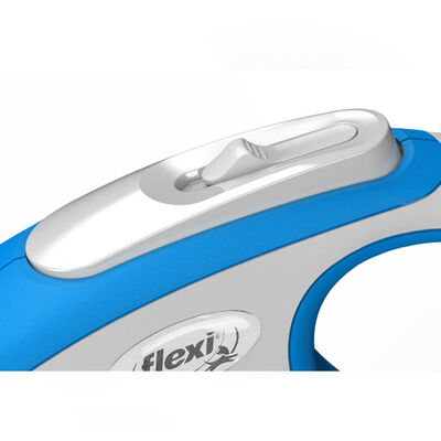 Flexi New Comfort Otomatik Şerit Köpek Gezdirme Kayışı 5m (Mavi) [L] - 5