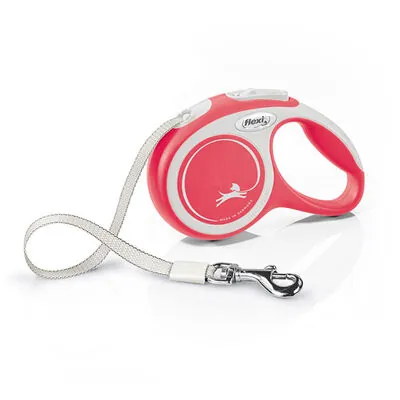 Flexi New Comfort Beyaz Şerit Köpek Gezdirme Tasması L - 5M - 2