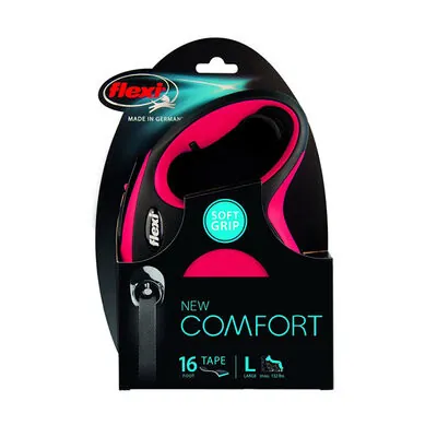 Flexi New Comfort Beyaz Şerit Köpek Gezdirme Tasması L - 5M - 4