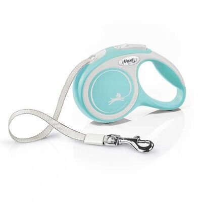 Flexi New Comfort Beyaz Şerit Köpek Gezdirme Tasması M - 5M - 2