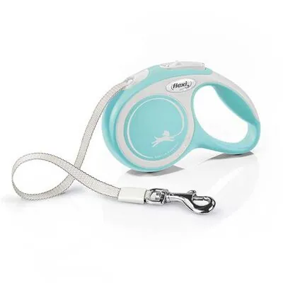 Flexi New Comfort Beyaz Şerit Köpek Gezdirme Tasması XS - 3M - 5