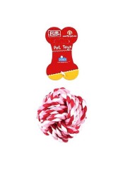 Flip 8 Cm Çapında Düğüm Top Diş İpi