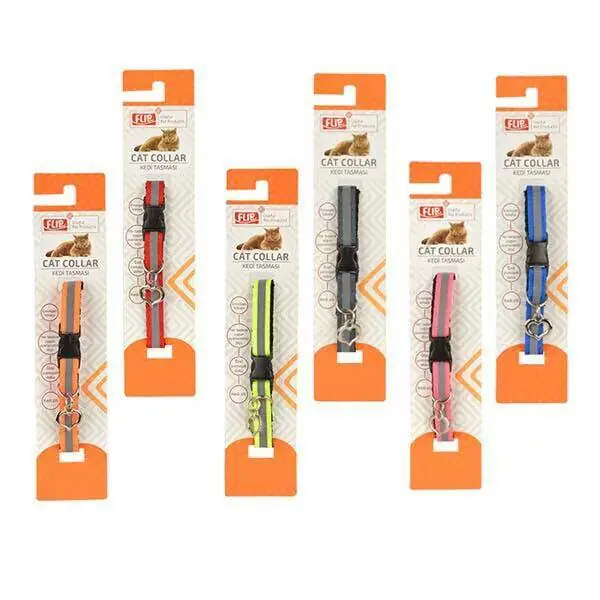 Flip Reflektörlü Kedi Tasması - 1