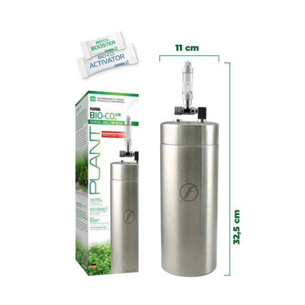 Fluval BIO CO2 Çelik Hazneli Bitmeyen co2 Seti 250 - 1