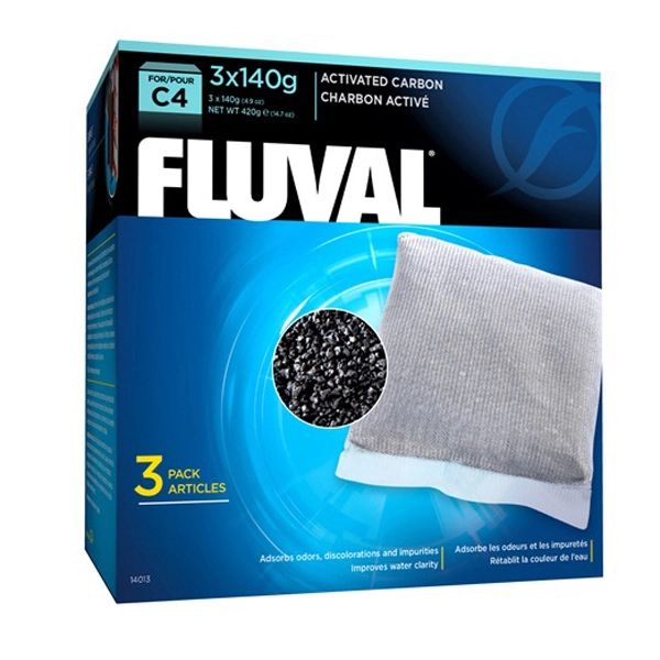 Fluval C4 Filtre Karbonu (3x140 Gr) - 1