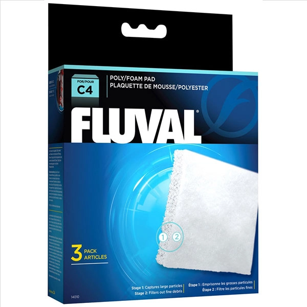 Fluval C4 Filtre Süngeri (3 Lü) - 1