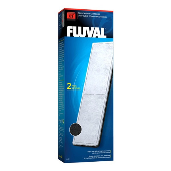 Fluval Polycarbon Kartuş #u3 Filtre (2 Li) - 1