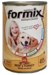 Formix Biftek ve Hindli Köpek Yaş Maması 415 GR