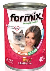 Formix Kuzu Etli Kedi Yaş Maması 415 GR