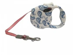 Freego Desenli Otomatik Köpek Gezdirme Tasması 12 kg 3 m