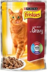 Friskies Sığır Etli Yaş Kedi Maması 100 GR