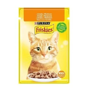 Friskies Tavuk Etli Sos İçerisinde Yaş Kedi Maması 85 Gr