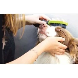 Furminator Dual Brush Çift Taraflı Köpek Tarağı Başlık - 4