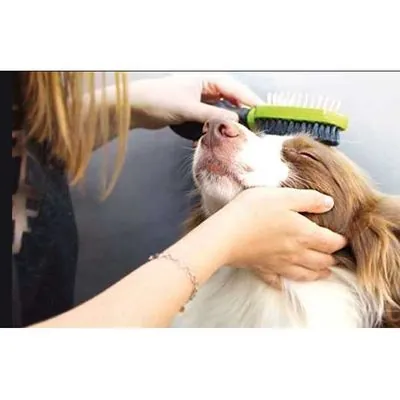 Furminator Dual Brush Çift Taraflı Köpek Tarağı Başlık - 4