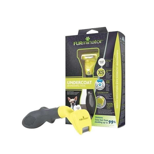 Furminator Köpek Tarağı - Kısa Tüylü Küçük Irk Köpekler için - XS - 1