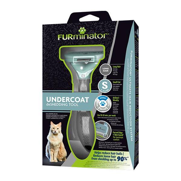 Furminator Uzun Tüylü Kediler İçin Tarak Small - 1