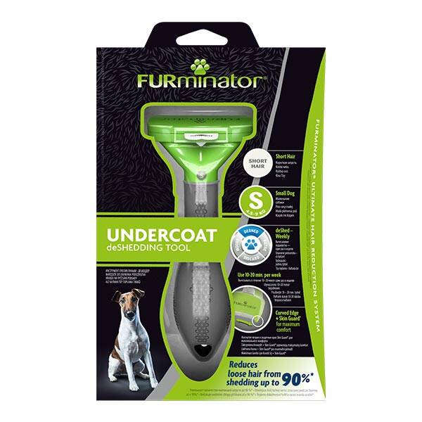Furminator Kısa Tüylü Küçük Irk Köpek Tüy Alma Tarağı S - 1